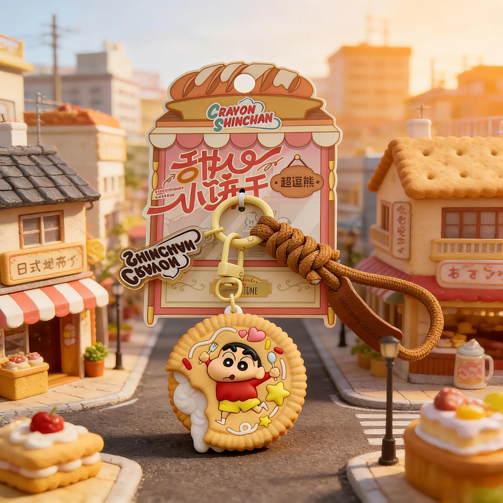 Original Xiaoxin Little Tadashi Sweetheart Cookies Schlüsselanhänger Niedlicher Taschenanhänger Dekoration Auto-Schlüsselanhänger Kreativer Anhänger Geschenk