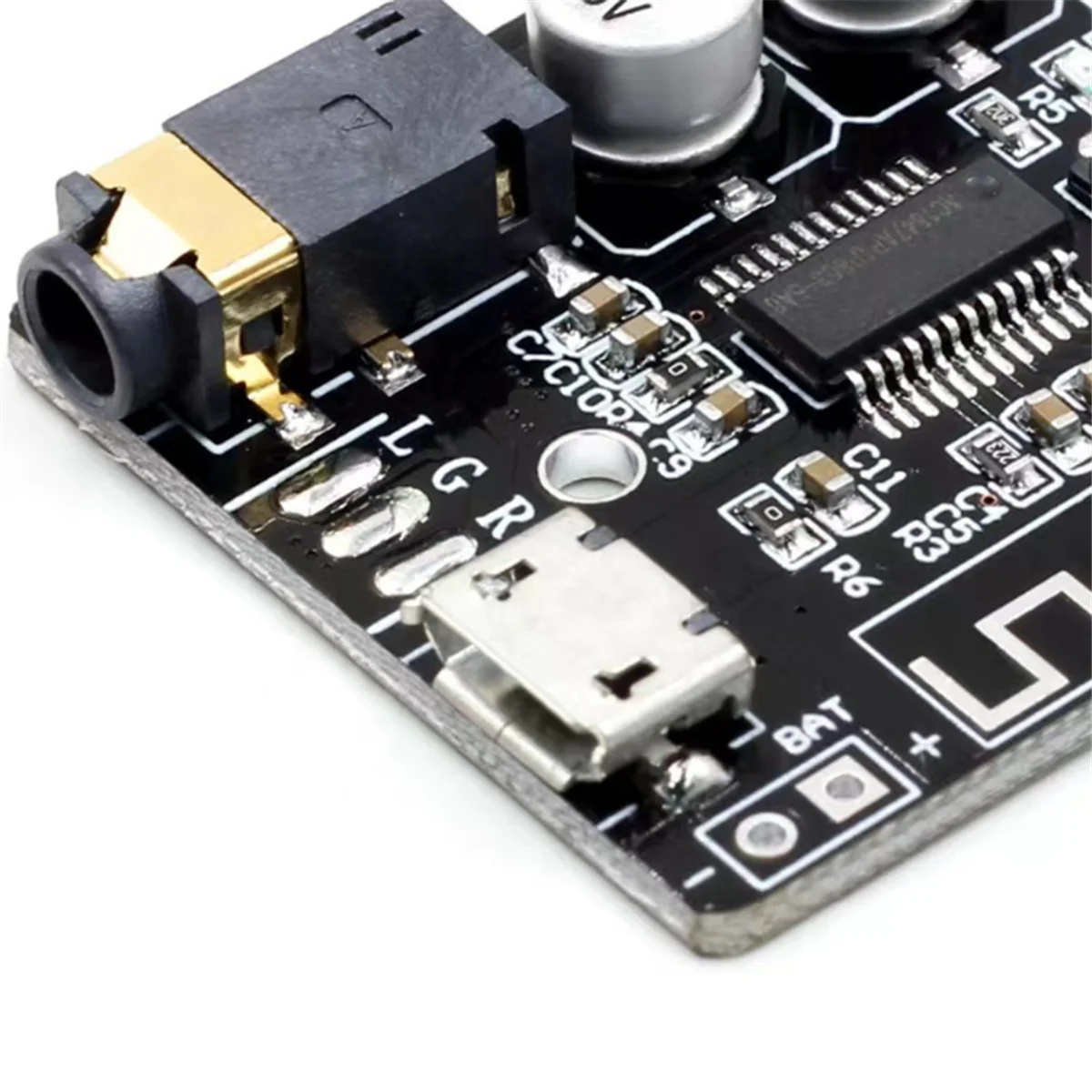 

VHM-314 Wireless Audio Module Auxiliary Bluetooth for 5.0 MP3 Decoder Player Board Micro-USB 5v Power Supply 30pcs