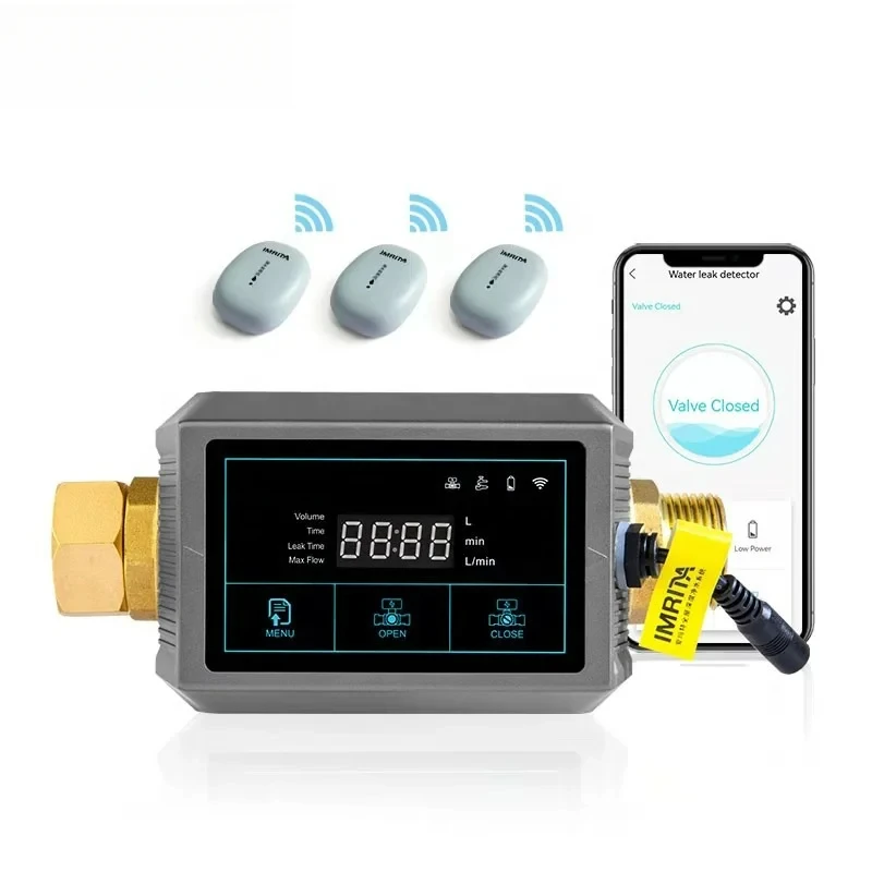 IMRITA-Wireless Intelligent Water Leak Detector, Leakproof, Sensor doméstico, casa inteira