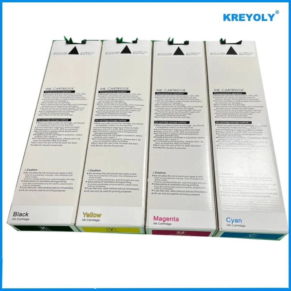 Compatible Ink Cartridge For Riso Comcolor 1230/2230/5230/5231/5000 Inkjet Printer S-7250 S-7251 S-7252 S-7253 One set