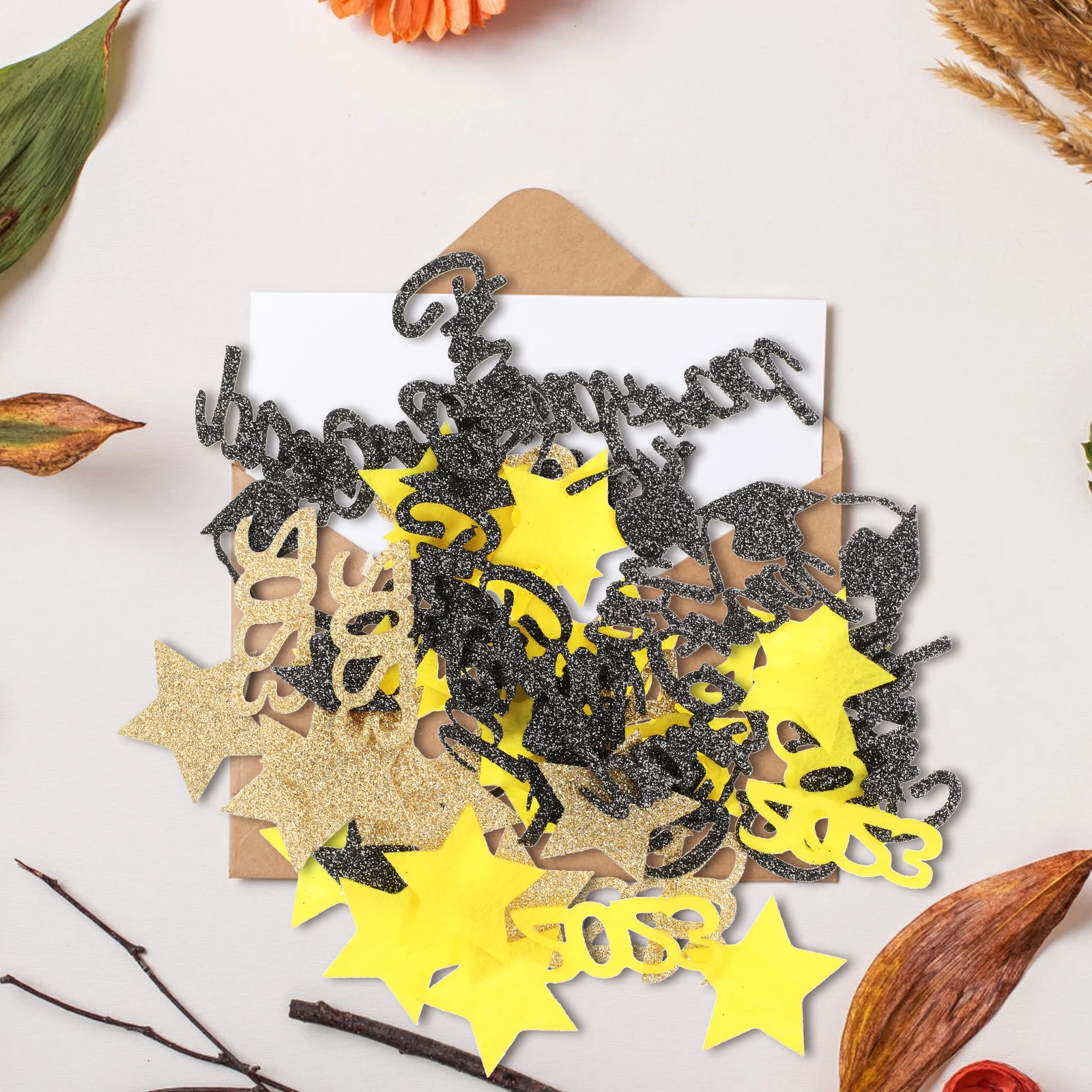 

Graduation Confetti Table Decor Scatters Non woven Party Supplies for Dining Room Decorations Photo Props Centerpiece