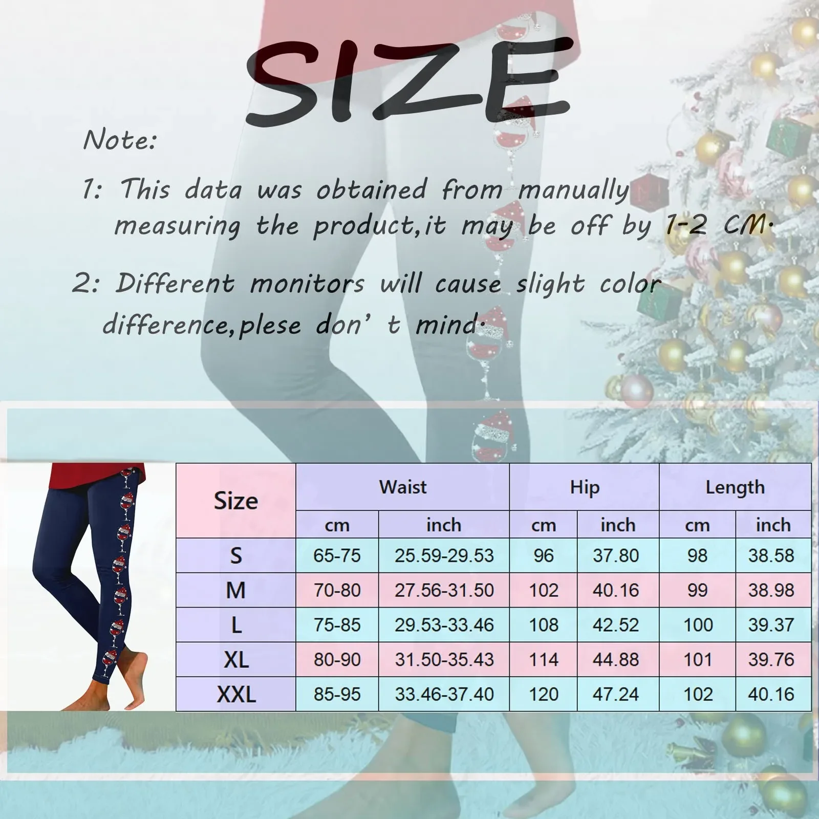 Frauen Weihnachten drucken Leggings hohe Taille lange Trouse Mode Weihnachts hose Winter warme Hosen Damen Weihnachten Yoga hosen