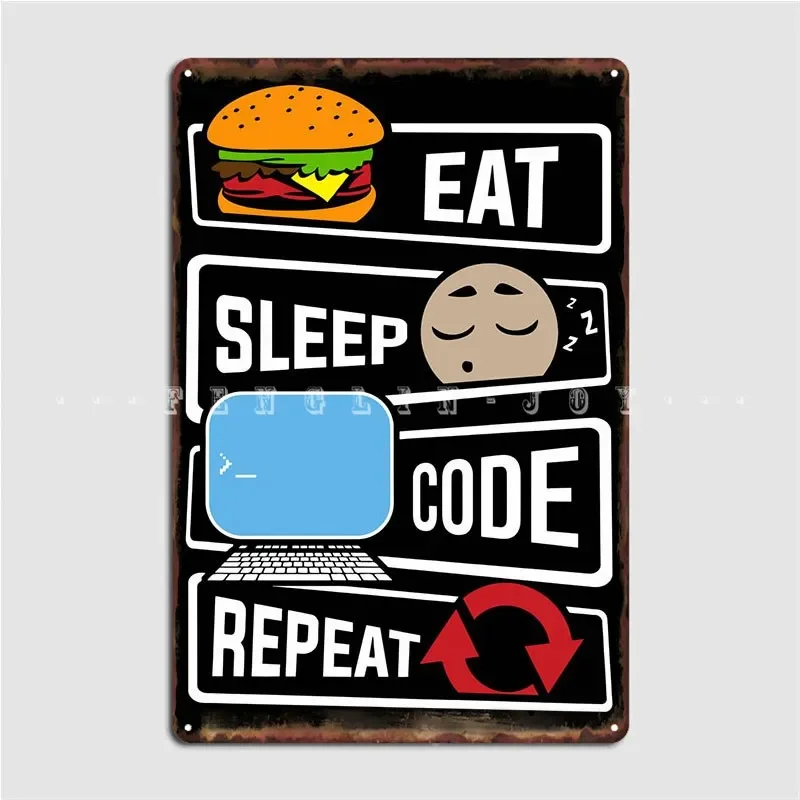 Programmer Metal Plaque Poster Designing Pub Garage Plaques Wall Cave Tin Sign Poster