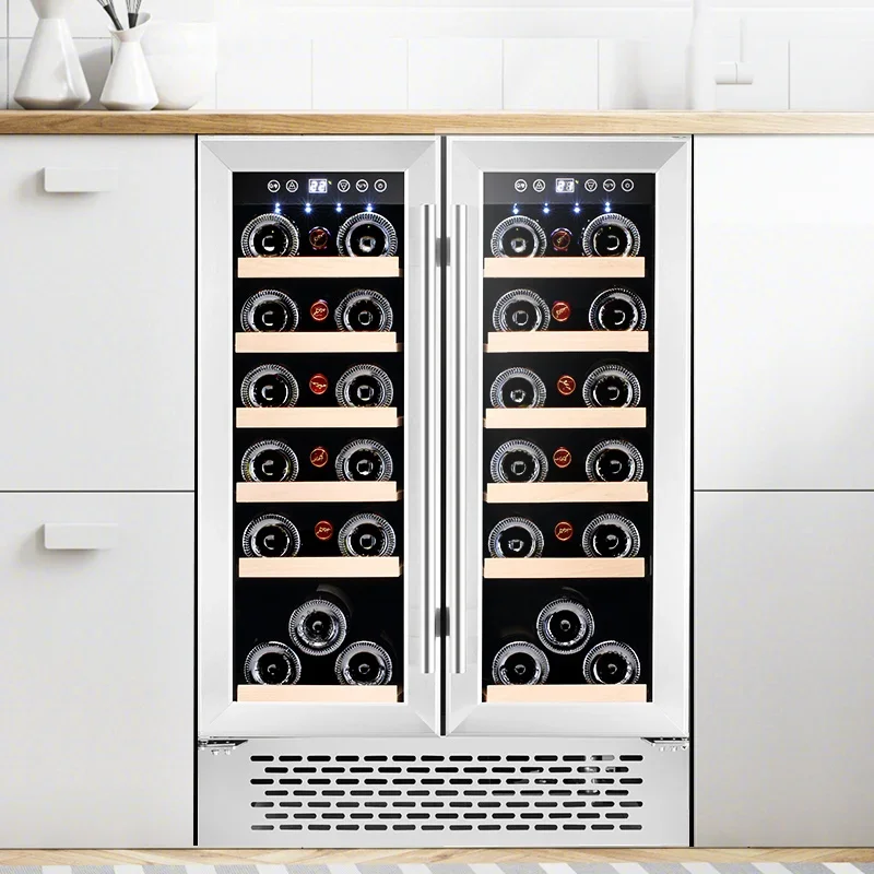 Wine Cabinet Luxury Temperature Control Wine Cellar Other Beverage Cooler Refrigerator