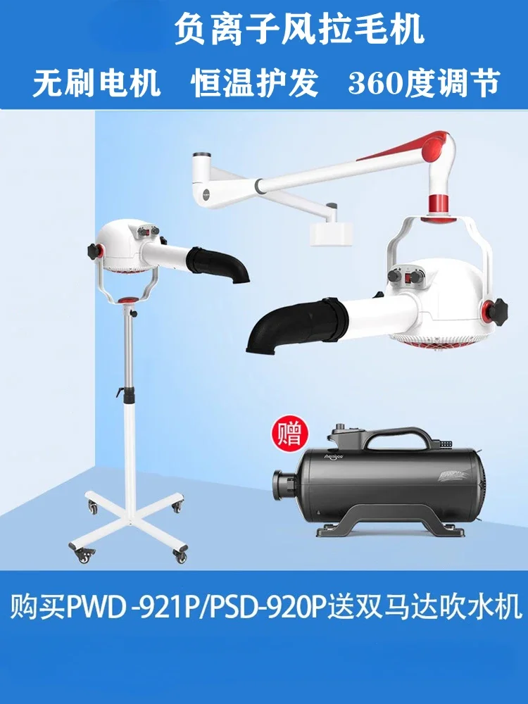 Brushless motor, golden retriever teddy satsuma, pet cat and dog beauty modeling negative ion hair dryer hair pulling machine