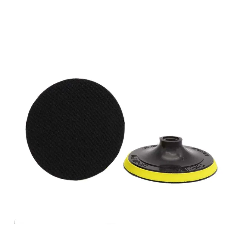 125mm Plastic Sandpaper Suction Cup Angle Grinder Hook and Loop 5inch