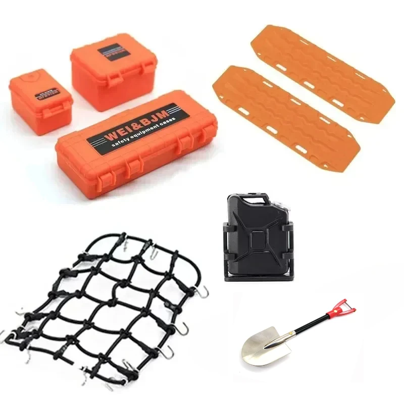 Storage Box Decoration Tool for 1/10 RC Crawler Car Axial SCX10 90046 KM D90 TF2 TRX-4 TRX-6 MST
