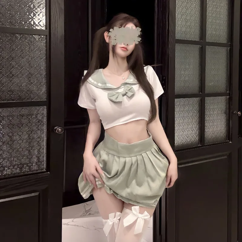 

Japanese Anime Schoolgirl Cosplay Costumes Woman Sexy Lingerie Student Uniform Fantasy Roleplay Outfits Lolita Underwear Erotic