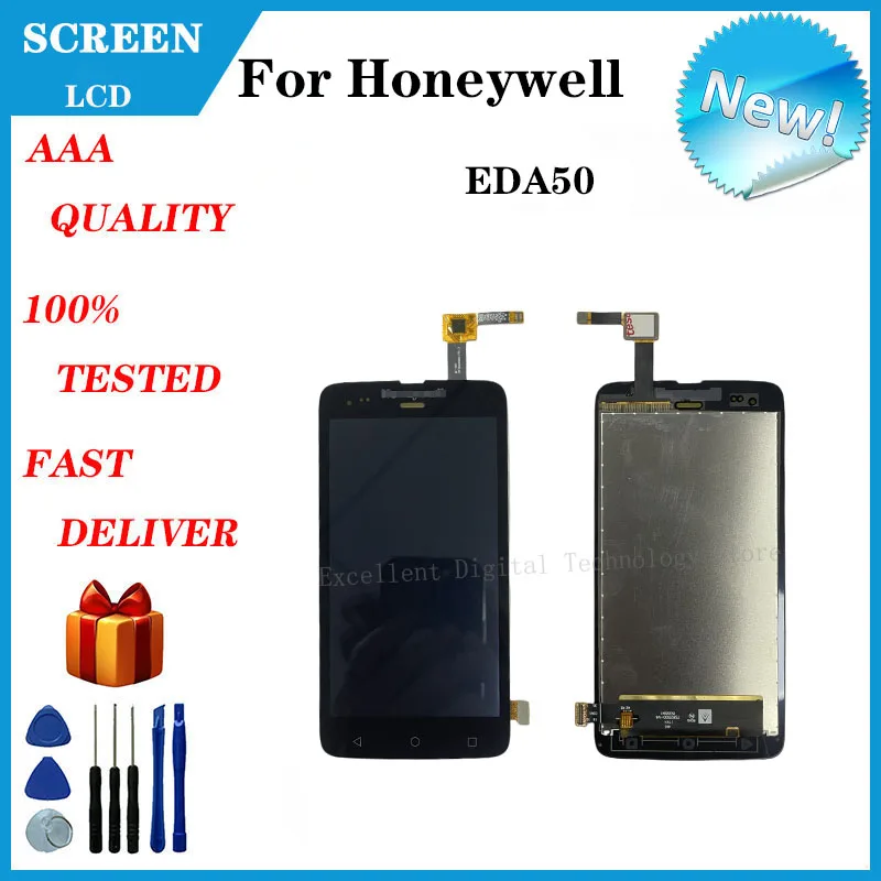 For Honeywell EDA50 LCD Display Touch Screen Digitizer Assembly Repair Parts Tool