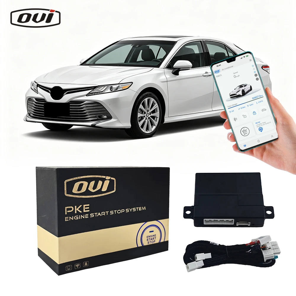 9900 App Remote Car Control GPS Keyless Go Remote Start Plug and Play Oem Key Retention Smart A/C Control for To yota Ca mry