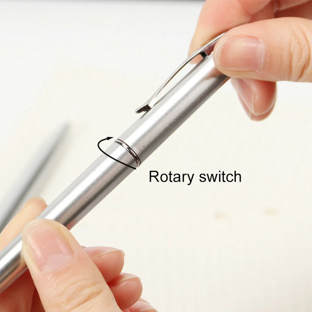 قلم حبر جاف بضوء LED مع حبر غير مرئي ، هدايا جديدة ، كتابة للطلاب ، أدوات مكتبية للرسم ، مستلزمات فنية للمكتب المدرسي ، جديد
