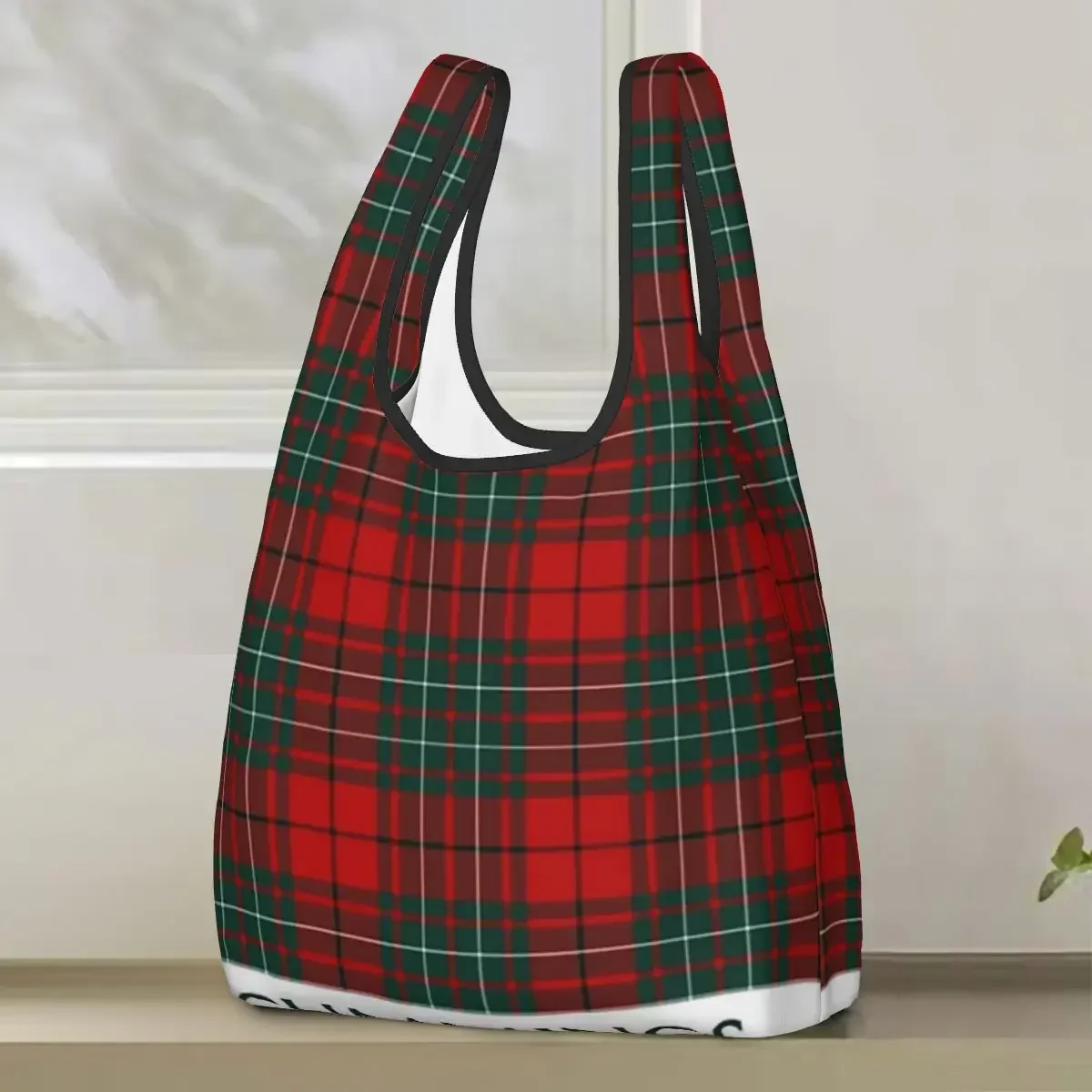 Clan Cummings Tar Shopping Bag Portable Tote Bags Reusable Shoulder Shopper Bag Groceries Handbag