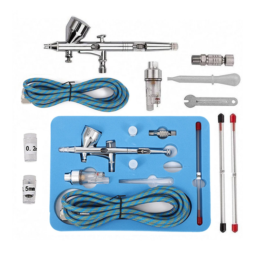 

Professional Airbrush Set for Model Coloring, Multifunctional Spray Painting Tool