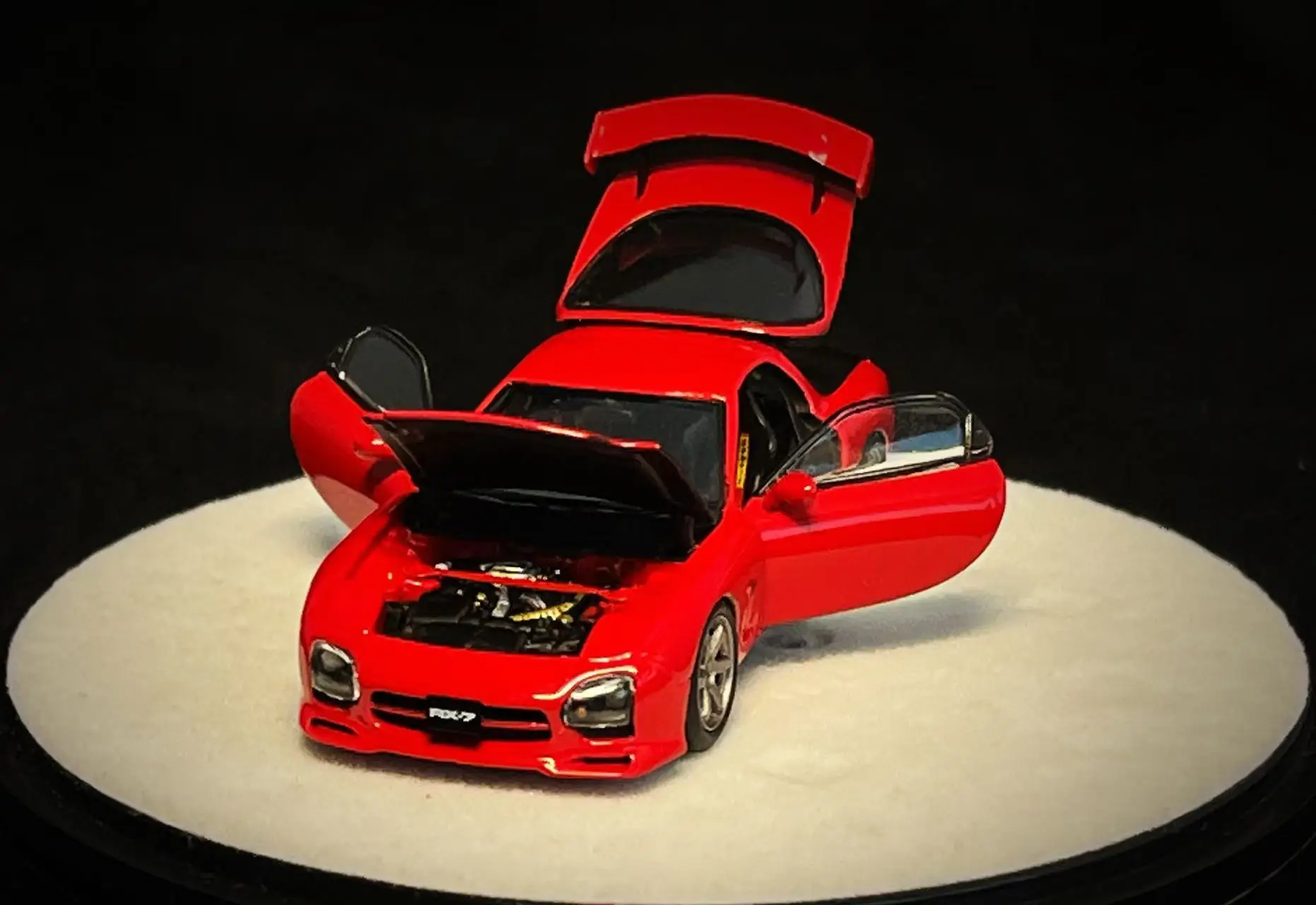 **Vorbestellung **PGM 1:64 RX7 Red Limited 999 Druckguss-Modellauto