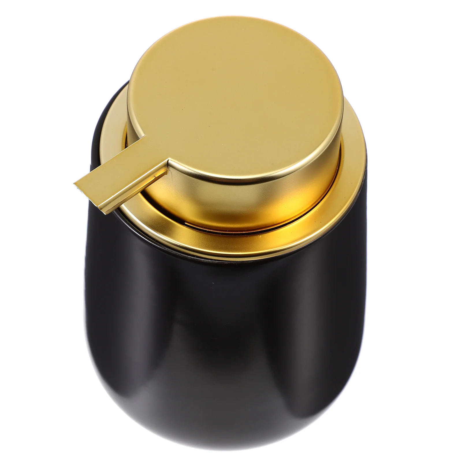 

Ceramic Press Pump Bottle Large Capacity Refillable Soap Dispenser for Shower Gel Hand Wash Lotion Storage Home Hotel Use