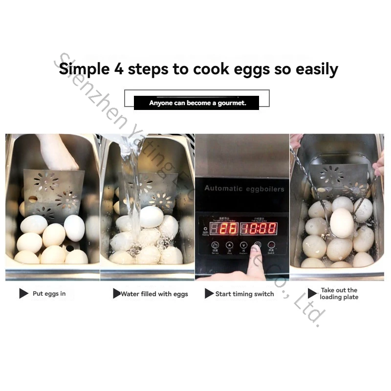 Egg Steamer Hot Spring Egg Boiler Intelligent 9L Large Capacity Boiled Hot Spring Egg  Boiled Soft Heart