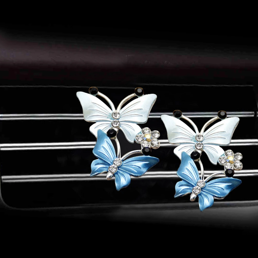 

2 Pcs Car Perfume Decorations Air Freshener Aromatherapy Diffuser Cute Scent Vent