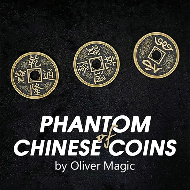 Phantom of Chinese Coins Magic Tricks Chinese Palace Coin Appearing Vanishing Magia Close Up Illusions Gimmicks Mentalism Props