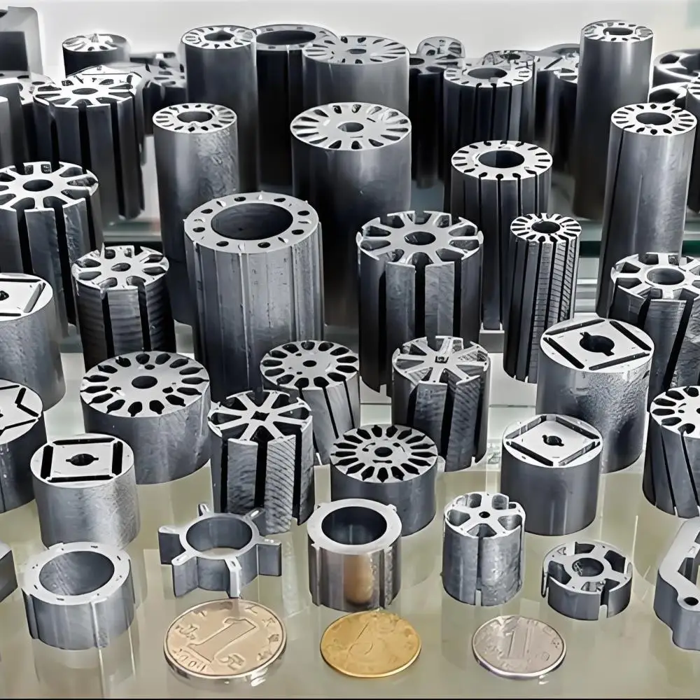 Precision-Engineered Progressive Press Stamping Die Manufacturing For Motor Rotor Stator Core With In-mold Riveting Technology