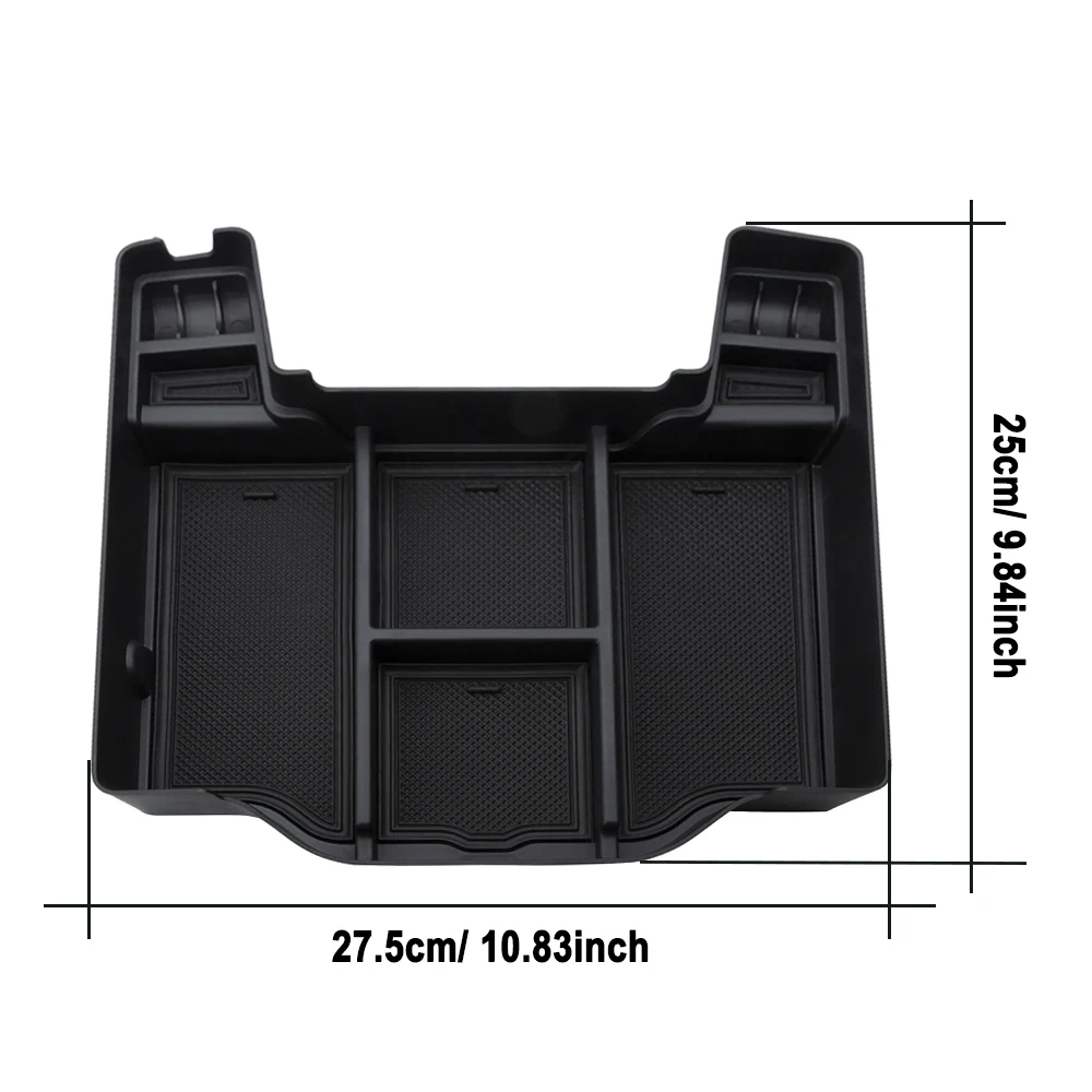 Car Center Console Organizer Storage Box For Dodge RAM 1500 2500 3500 2019 2020 2021 2022 2023 2024 Organizer Car Box Accessory