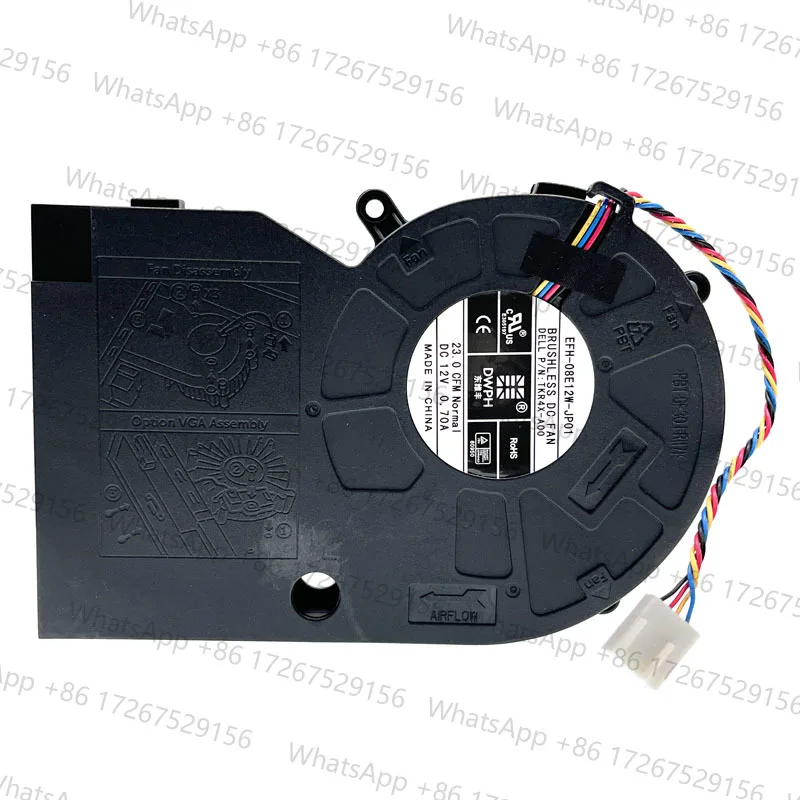 EFH-08E12W-JP01 TKR4X-A00 New Original Fan Radiator Cooler for Dell Optiplex 3050 5050 CPU Cooling  0TKR4X 7D86K 07D86K
