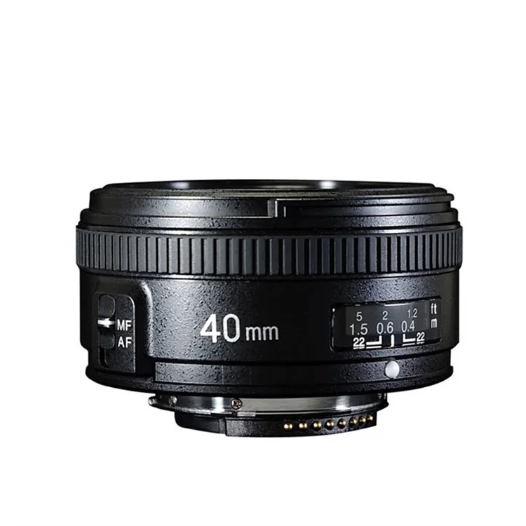 40Mm F2.8 Lens Licht-Gewicht Standaard Prime Af/Mf Auto Handmatige Focus Lente Yn 40Mm Voor Dslr Camera 'S