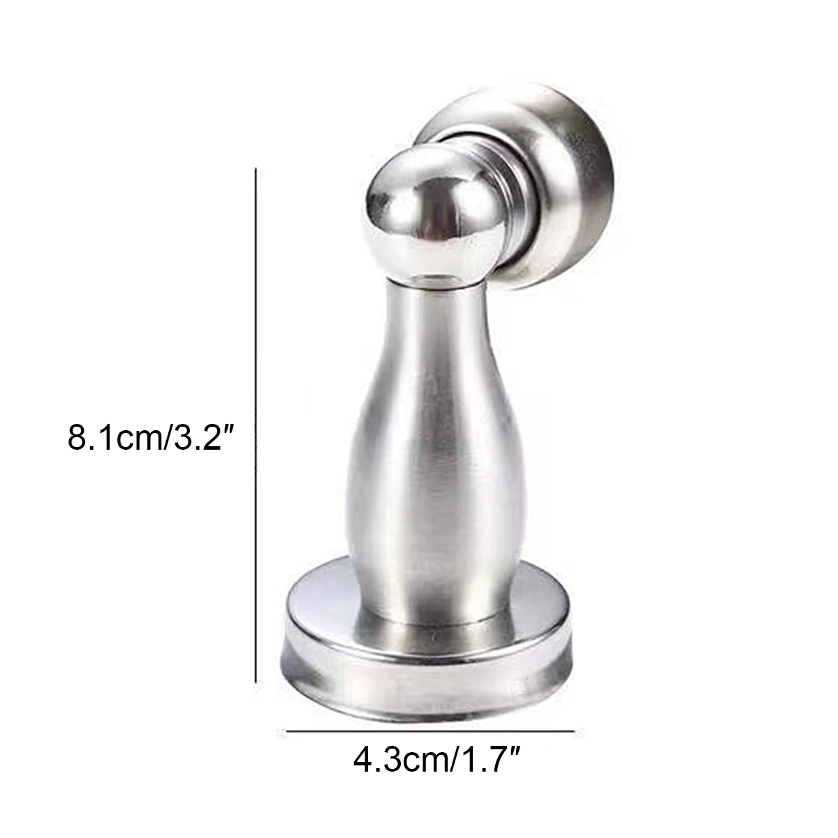 2024 New 304 Stainless Steel Door Suction Anti-collision Device Strong Magnetic Stopper Room Wall Furniture