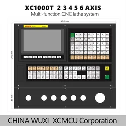 XCMCU XC1000T 2/3/4/5/6 Eksen Çok fonksiyonlu CNC torna sistemi FANUC G kodu