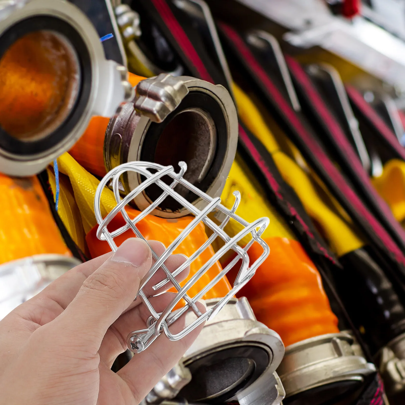 Gabbia per copertura sprinkler antincendio in acciaio inossidabile per protezione sprinkler da incasso per montaggio a incasso per prato a soffitto