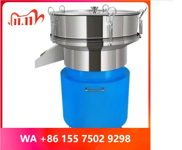 New Stainless Steel Circular ibrating Screen hine Bearing Core for Home/farm Experimental Sifting hine