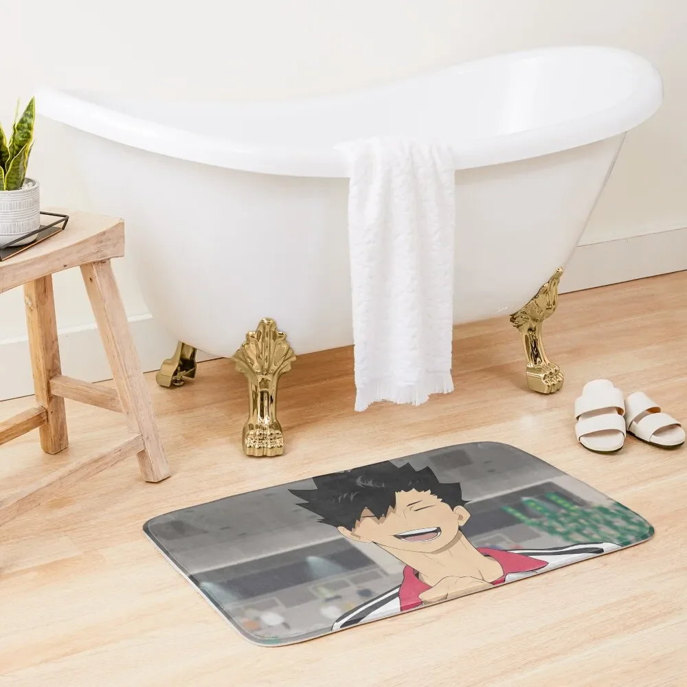 

Cute Kuroo in white Bath Mat Bath Accessories Carpet For Bath Mat