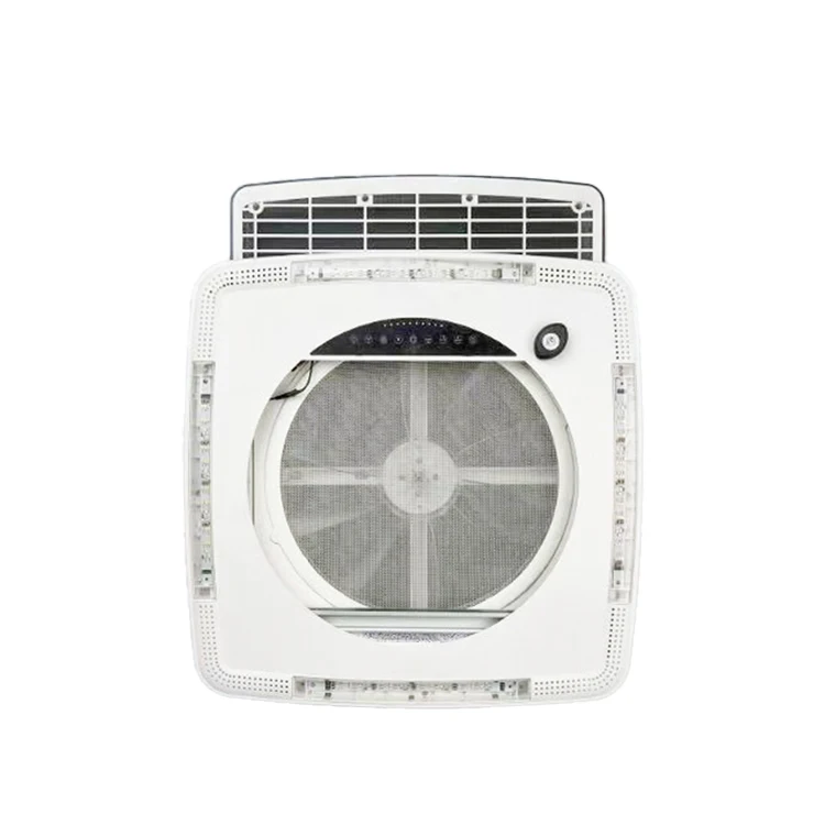 12V RV Roof Vent Fan Two-Way Reversible Air Flow Exhaust Fan with Adjustable Speed for Motorhome Camper Caravan Trailer