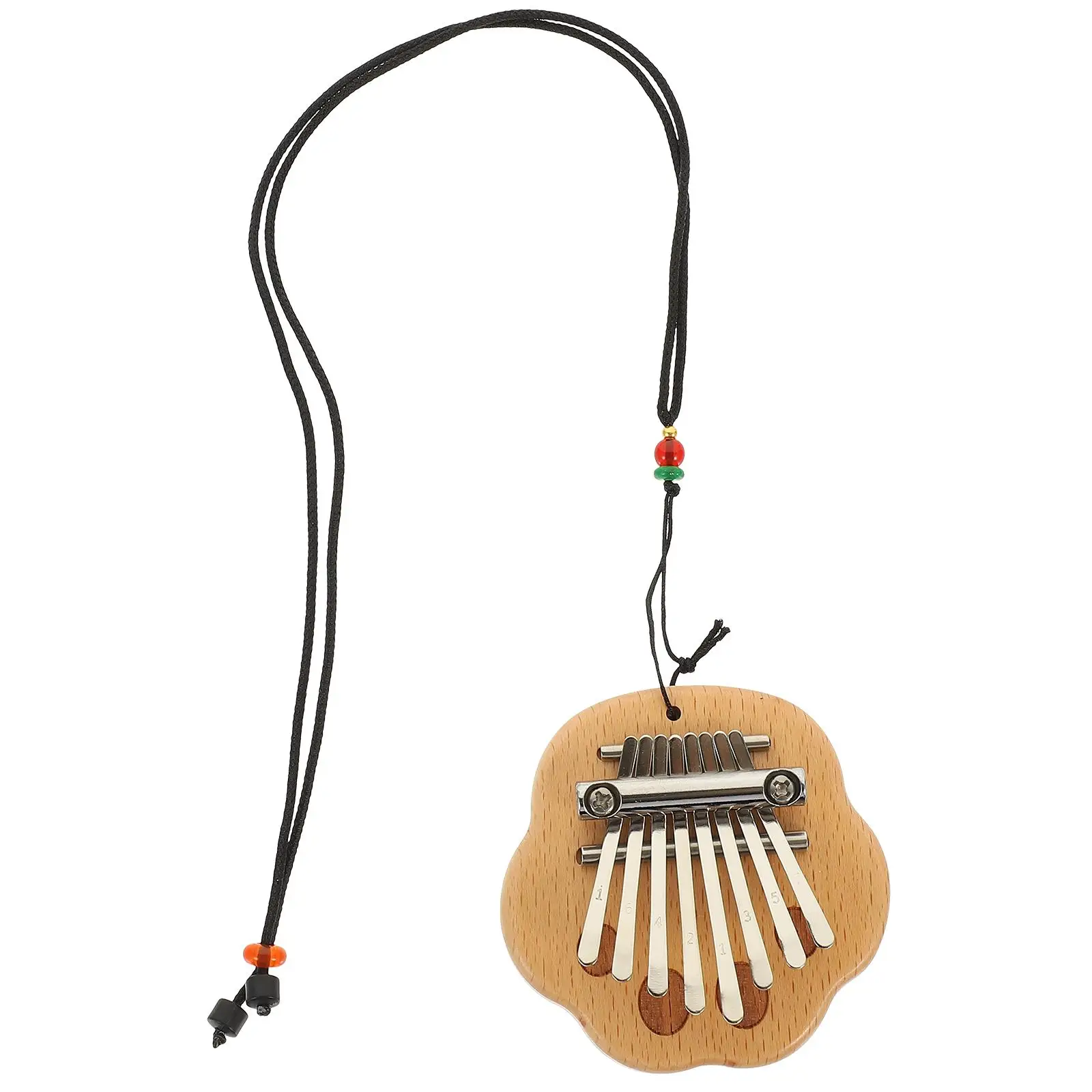 

Mini Thumb Piano Portable Beginner Instrument Small Kalimba Outdoor Camping Party Practical Finger Piano