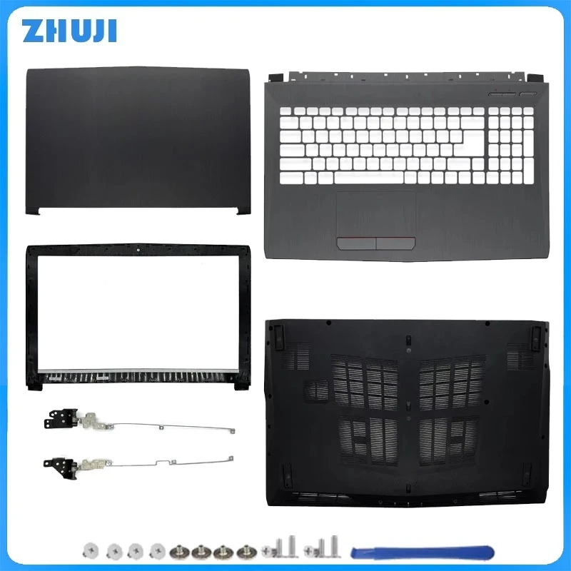 

For GV62 MS-16J9 16JF 16K7 16J5 GP62M LCD Back Cover Front Bezel Palmrest Bottom Case Hinges Cover