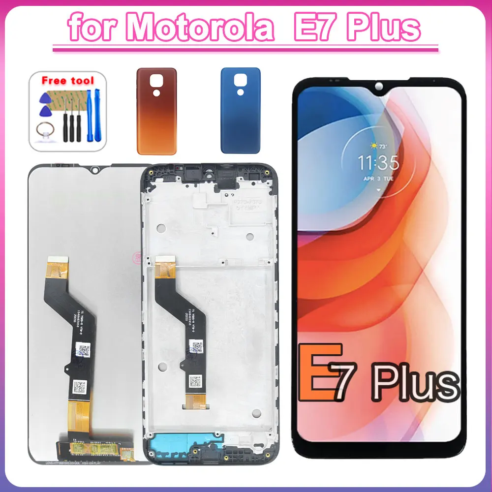 LCD for Motorola Moto E7 Plus XT2081-1 Display Touch Screen Digitizer Assembly for Moto  E7 Plus LCD Display