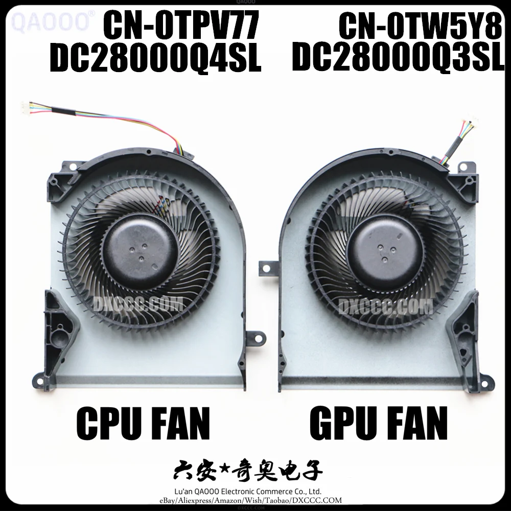 CN-0TW5Y8  CN-0TPV77 SUNON EG80151S1-C010-S9A  EG80151S1-C020-S9A FOR DELL Alienware Area-51m R2 CPU COOLING FAN