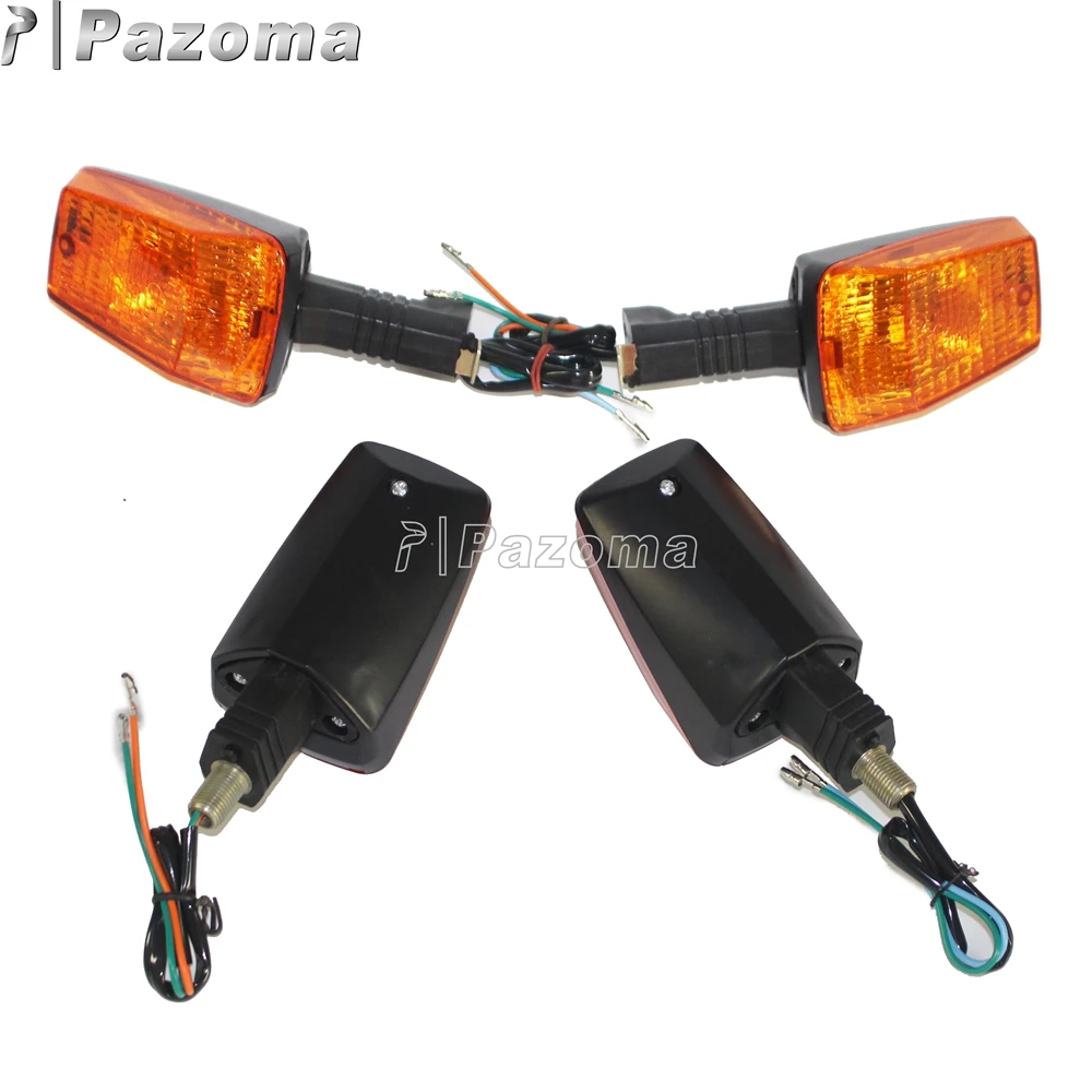 Turn Signal Light For MZ ETZ 251 Motorcycle Amber Lens Cover Turn Sifnal Lamp Blinker Flasher Indicator Front Rear Filaments 12V