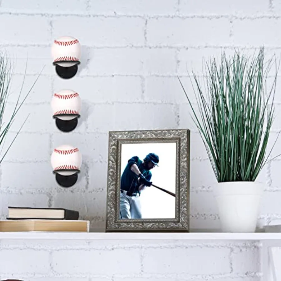 Трейский бейсбольный софтбольный дисплей, держатель для памяти, настенные держатели для бейсбола, сверхмощная спортивная настенная стойка для дисплея S