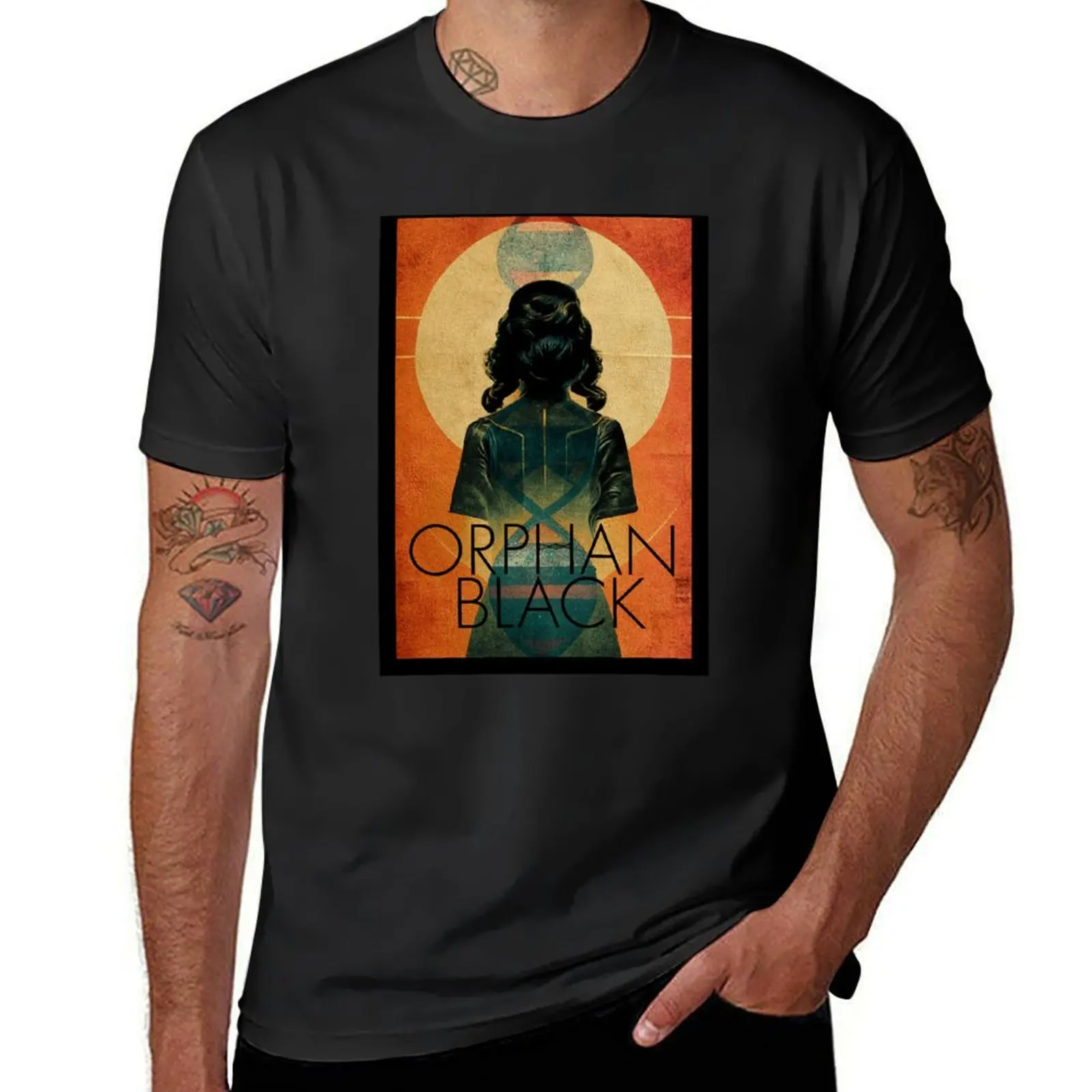 Orphan Black Retro T-Shirt tees oversized oversizeds tshirts for men