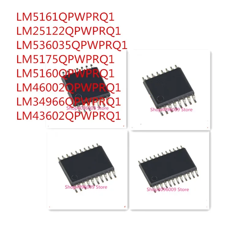 

10PCS LM5161QPWPRQ1 LM25122QPWPRQ1 LM536035QPWPRQ1 LM5175QPWPRQ1 LM5160QPWPRQ1 LM46002QPWPRQ1 LM34966QPWPRQ1 LM43602QPWPRQ1 IC