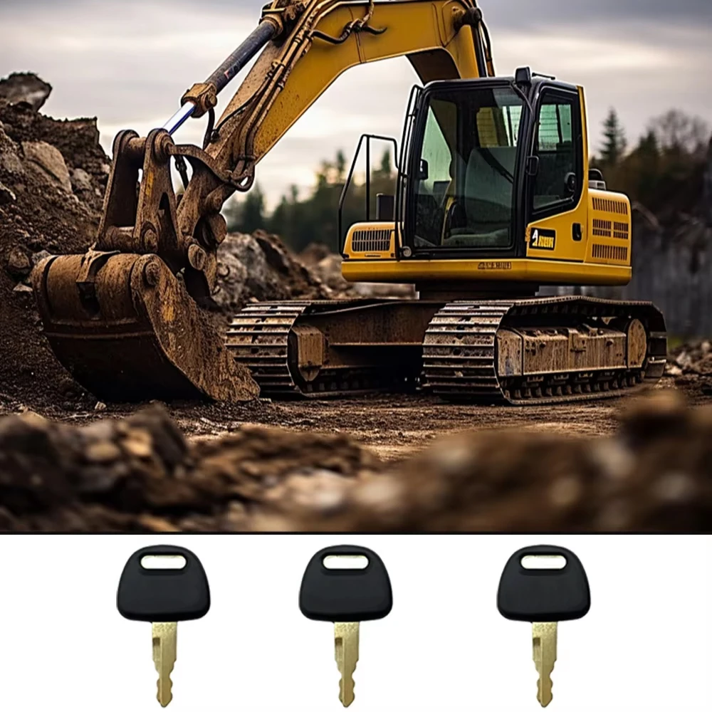 H800 Replacement Ignition Key Compatible For Hitachi ZAXIS ZAX60-200 Excavator Lock BU0028 for Grab Machine Spare Parts
