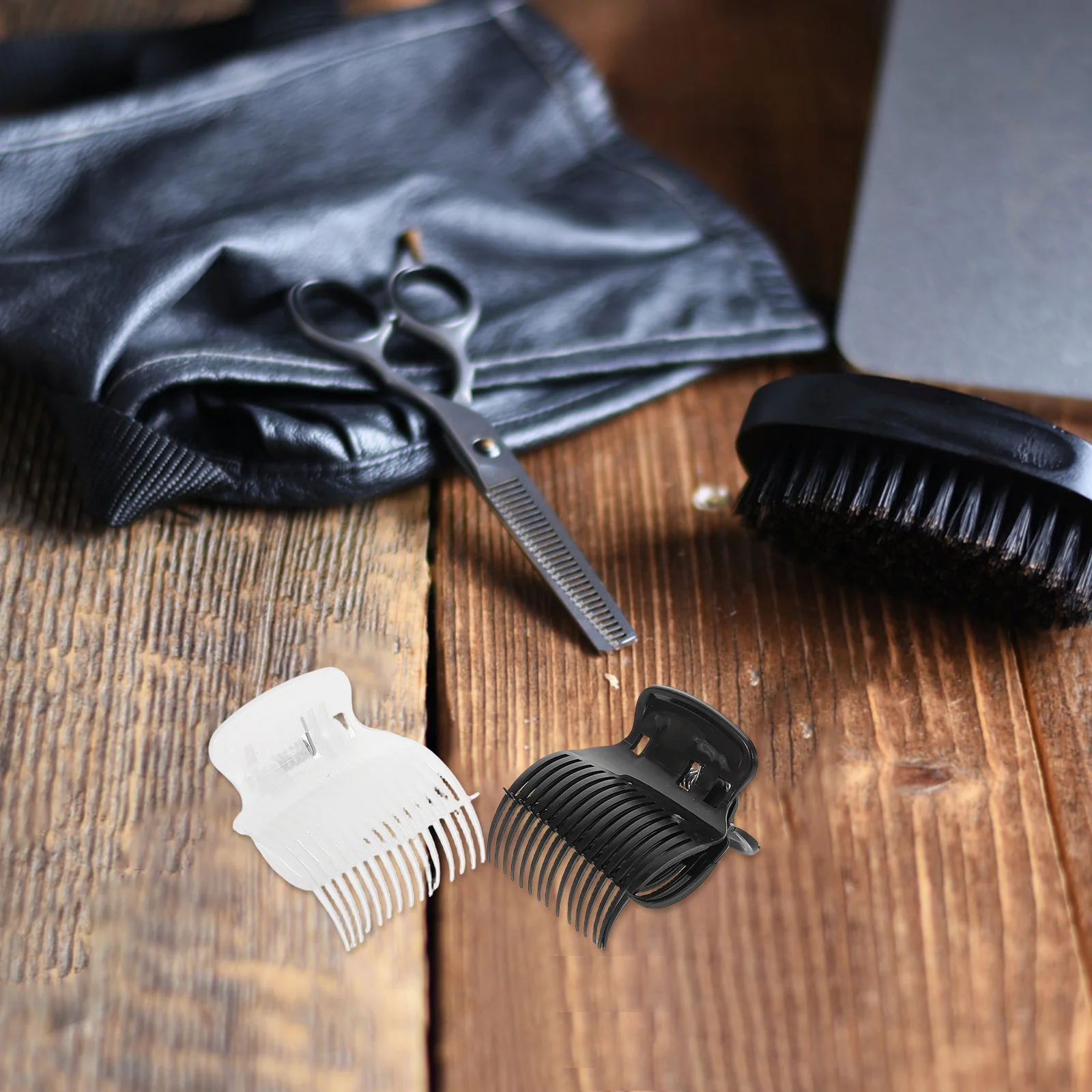 

12Pcs Plastic Hair Curler Clips Hot Roller Fastening Pins Replacement for Electric Rollers Multifunctional Sectioning Clamp