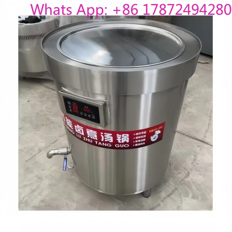 Big Industrial Porridge Cooking Pot  Broth Cooking Pot Very Large Size 400L1000L Pot Maker Making Machine 50L 100L 200L 300L