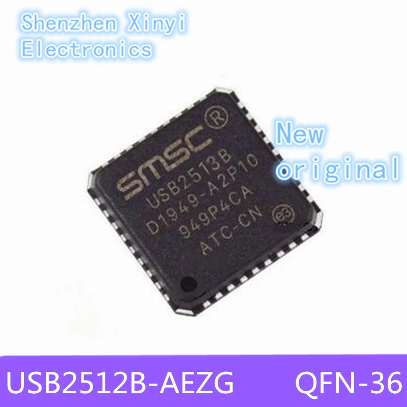 

New original USB2512B-AEZG USB2512B USB2512BAEZG USB2512B-AEZG-TR USB25128 QFN-36 USB interface controller