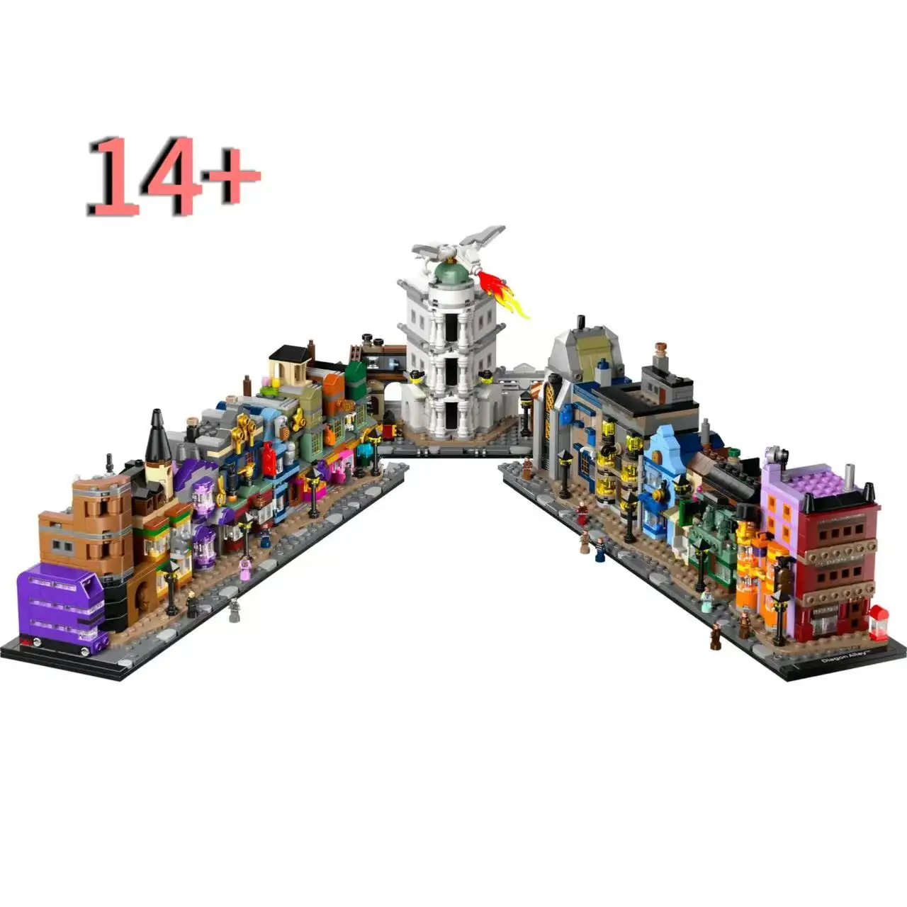 IconosdeDiagonAlley,modelodetiendaconvistaalacalle,juguetesadecuadosparalasaladeestar,pequeñosadornosyregalosdecumpleañosyNavidadparaniños