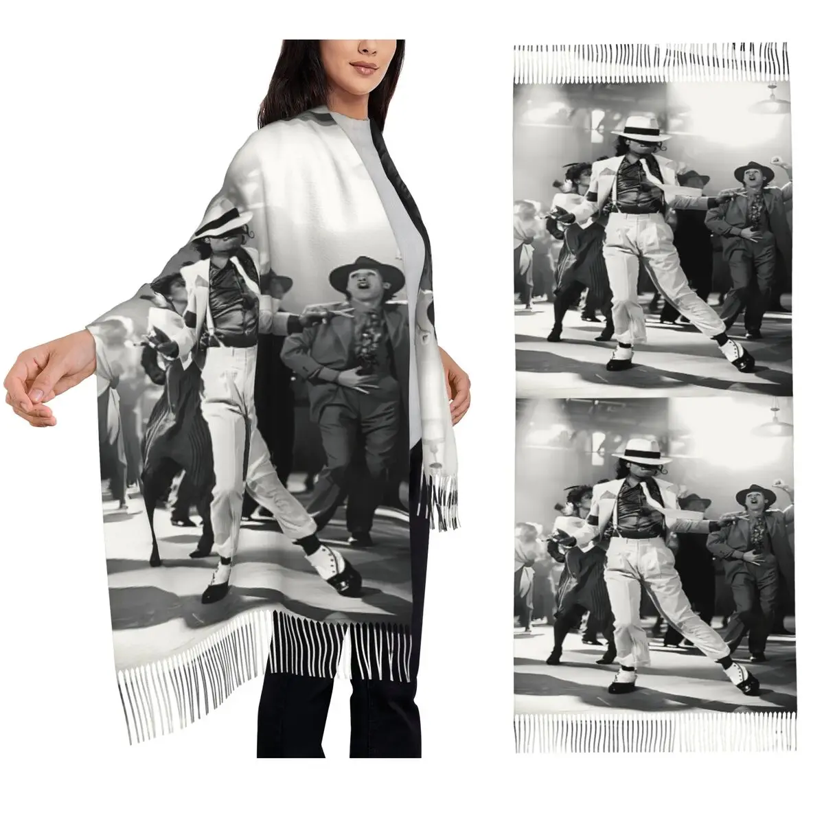 

Iconic Moment Scarf Tassel Scarves Women Soft Warm Shawls and Wraps Long Fall Winter Shawl Wrap