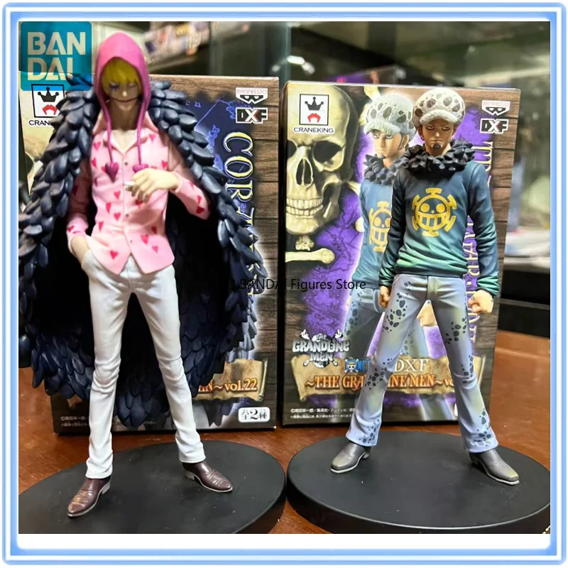 

BANDAI DXF аниме ONE PIECE Donquixote Rosinante Trafalgar D. Water Law Фигурка настольные украшения модель Коллекционная модель