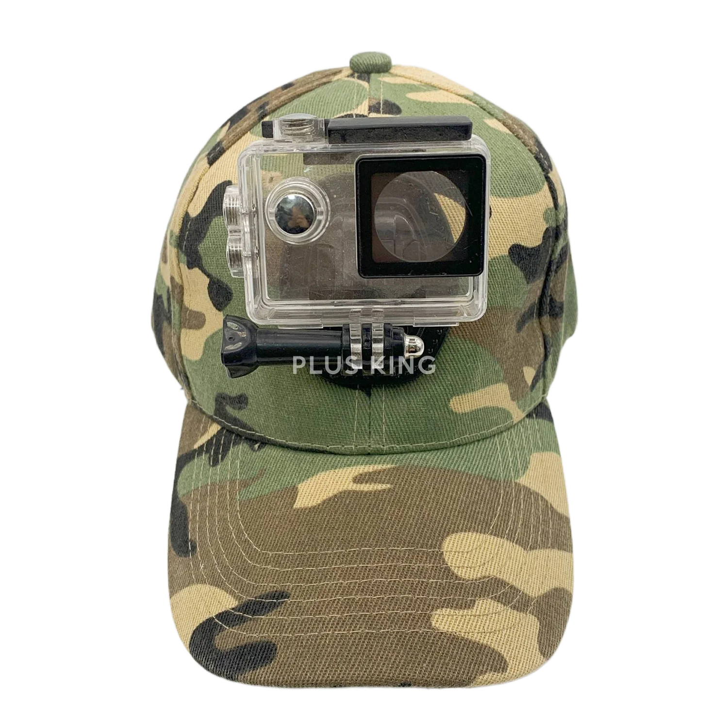 Camouflage Baseball Cap for GoPro Hero Sjcam EKEN DJI Pocket 3 / Action 5 / Insta360 ONE X Action Camera Accessory Sports Hat