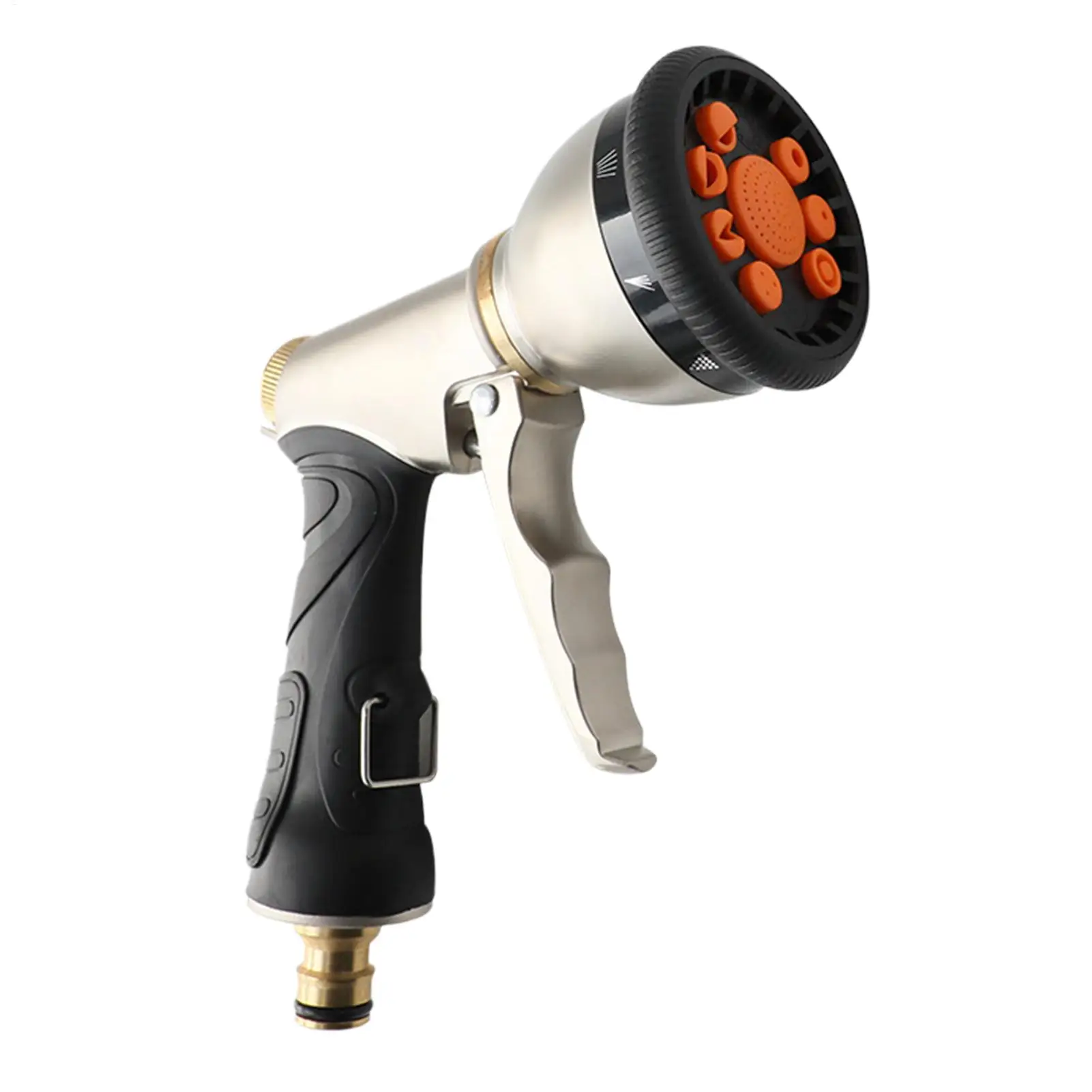 Garden Hose Nozzle High Pressure Handheld Gardening Tools Hose Nozzle Sprayer for Patio Lawn Yard Plants Outdoor Outside Home