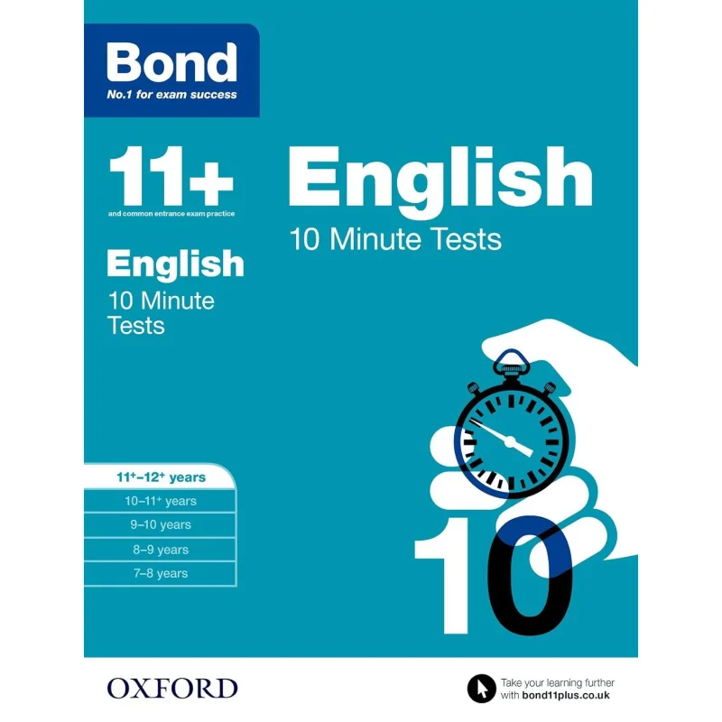 

BOND 11 10 МИРУТНЫХ ТЕССОВ АНГЛИЙСКИЙ 1112 Bond 11 Oxford University Press 9780192740557 Книга